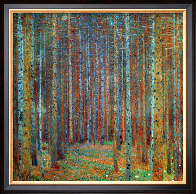 Tannenwald Pine Forest, 1902 - Gustav Klimt Painting